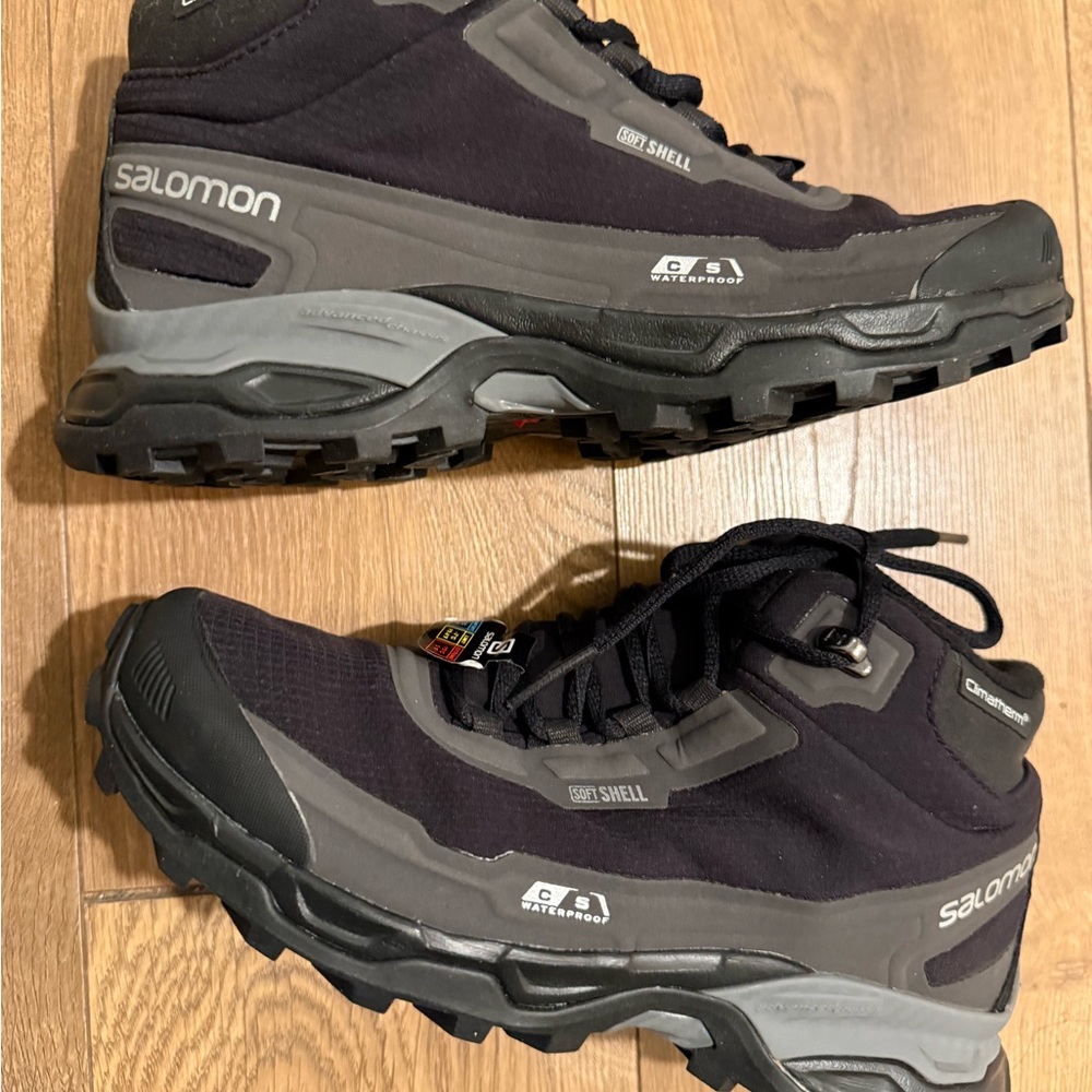 NEW Salomon ClimaTherm Shelter CS Waterproof Hiking Boots Women Sz 5 US/ 36 EU